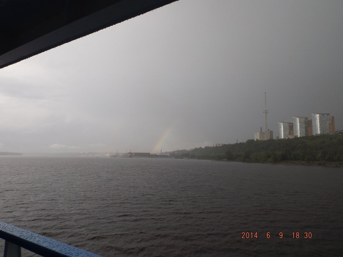 386_Зарождение радуги при отходе из Перми