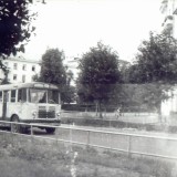Автобус ЗИЛ-158В на ул. Шверника, 1978 г., маршрут №6 - 2