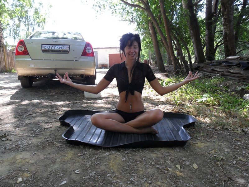 Медитация перед мойкой машины