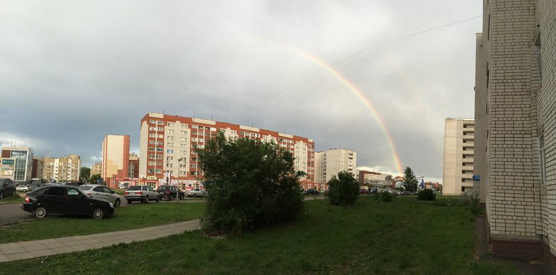 Радуга над Саровом. 23 июня 2014г.