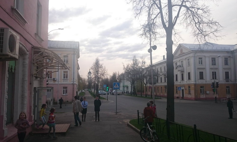 Проспект Мира экстренно перекрыт