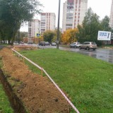 Светофор на перекрестке у театра - 2