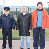 3 В центре среди руководства  председатель ОС при УВД В.С. Кривонос УВД