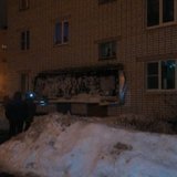 2016-02-01 - Рухнул козырек на ул. Курчатова - 2