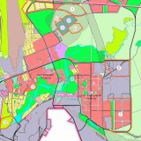 Схема изменений в Генплане города Сарова