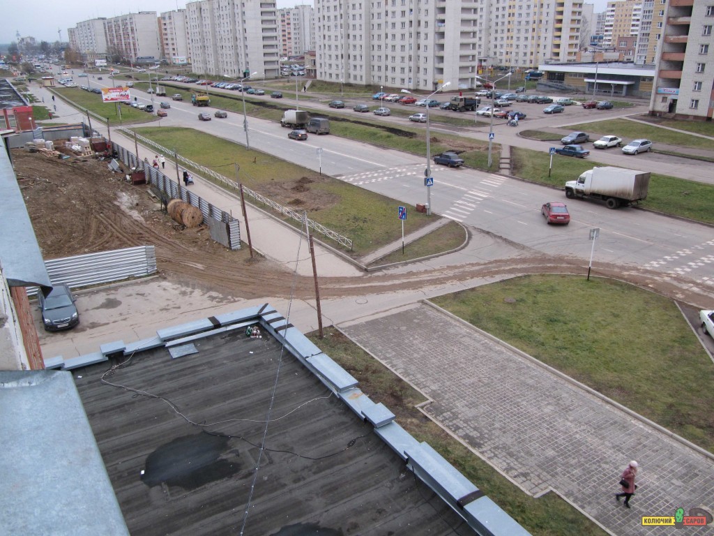 Строительство ТЦ на ул. Московской