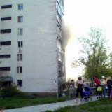 Пожар на ул. Бессарабенко